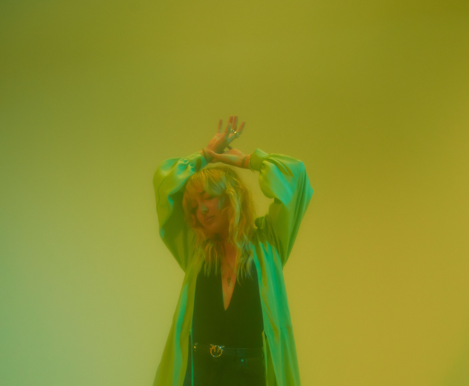 Promotional photograph of Paula Mattheus en Salamanca.
