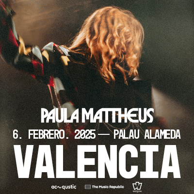 Fotografía promocional de Paula Mattheus en Valencia