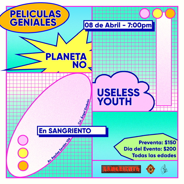 Fotografía promocional de Películas Geniales en Sangriento