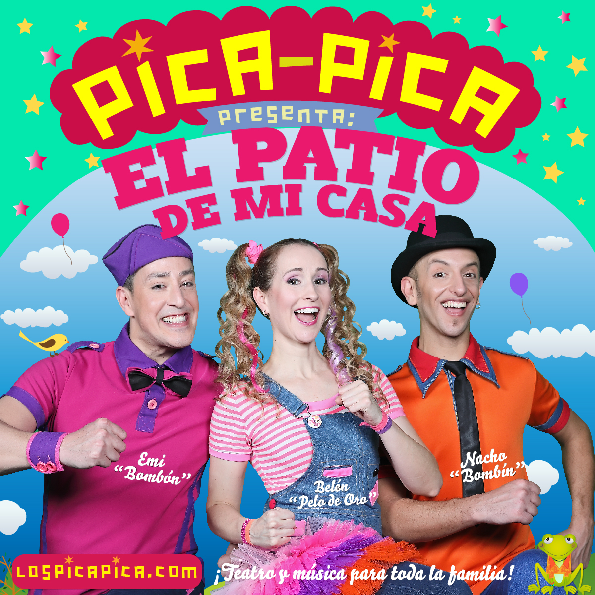 Fotografía promocional de Pica Pica “El patio de Mi Casa” en Badajoz