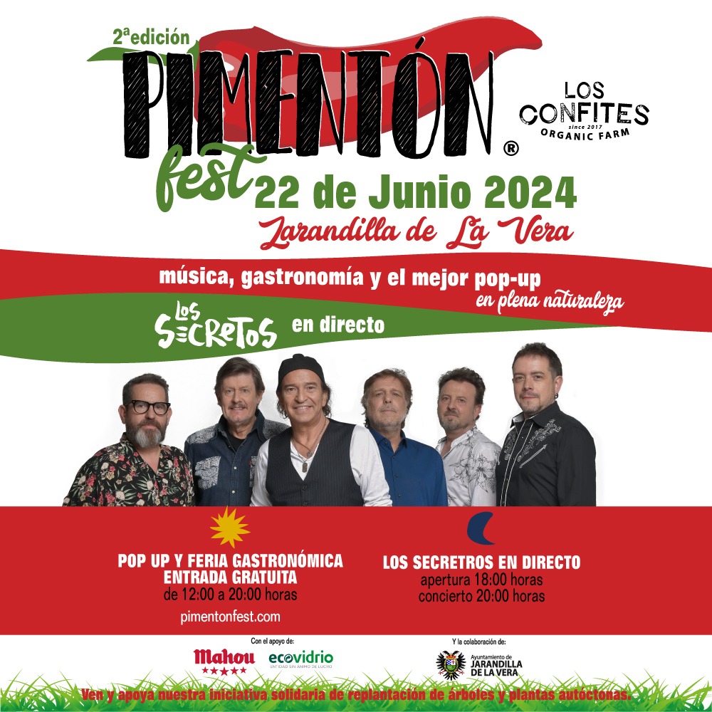 Fotografía promocional de Pimentón Fest 2024