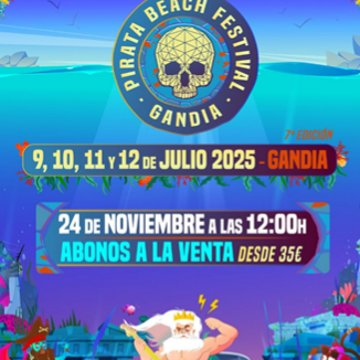Fotografía promocional de Pirata Beach Festival 2025