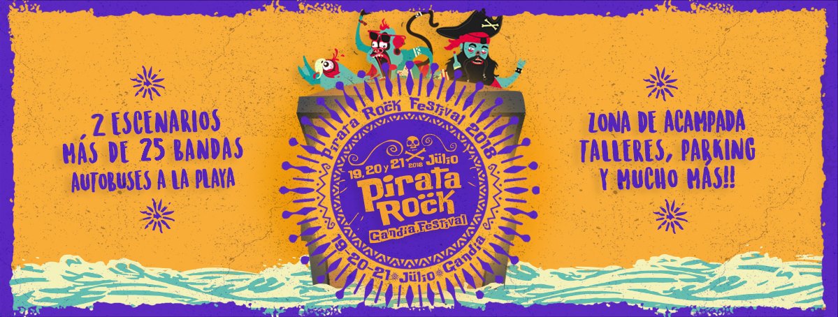 Fotografía promocional de Pirata Rock 2018