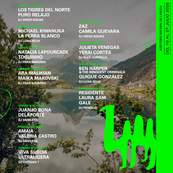 Promofoto von Pirineos Sur 2025.