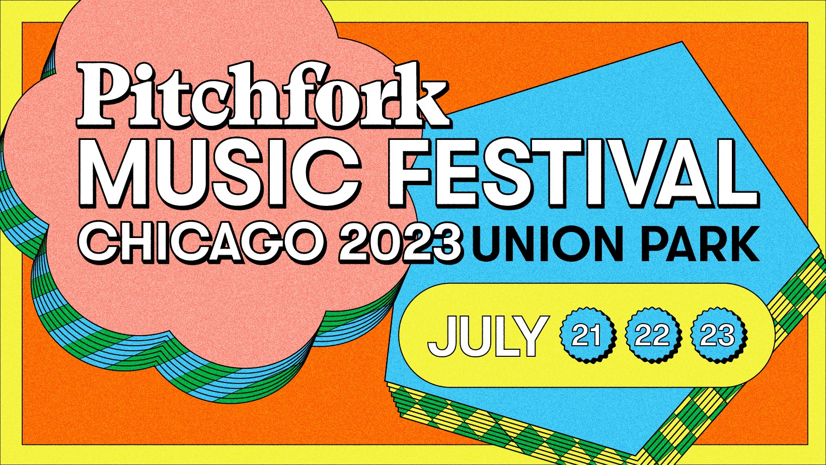 Promofoto von Pitchfork Music Festival Chicago 2023.