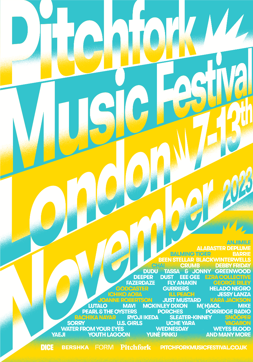 Promofoto von Pitchfork Music Festival London 2023.