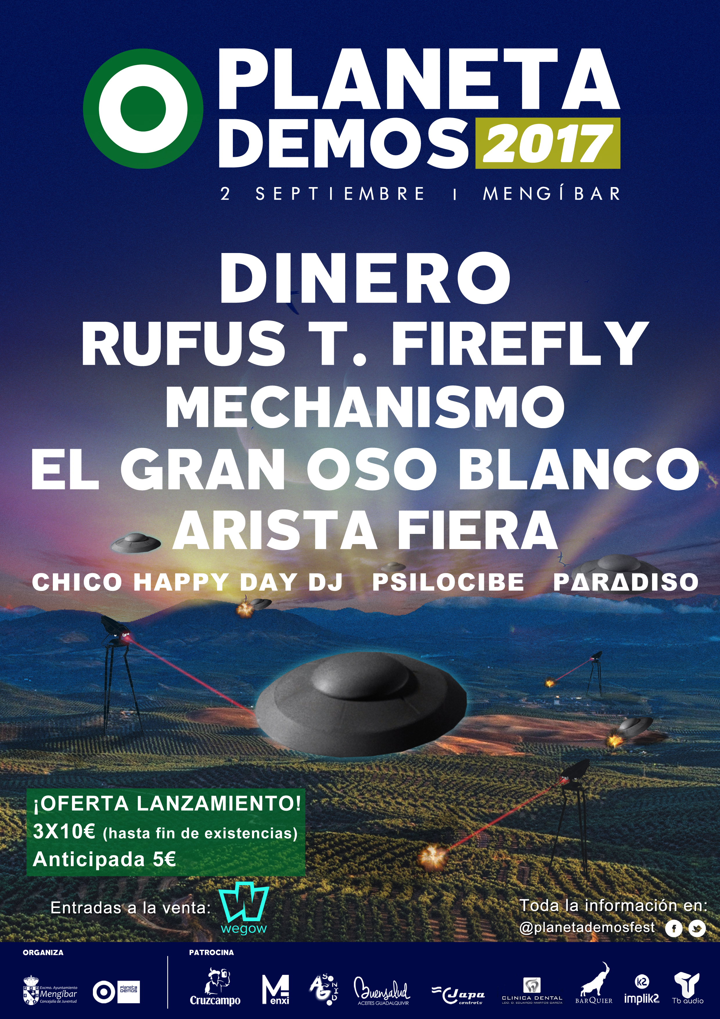 Fotografía promocional de Planeta Demos 2017