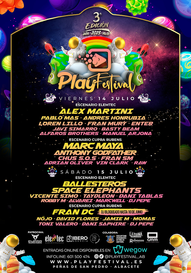Promofoto von Play Festival 2023.