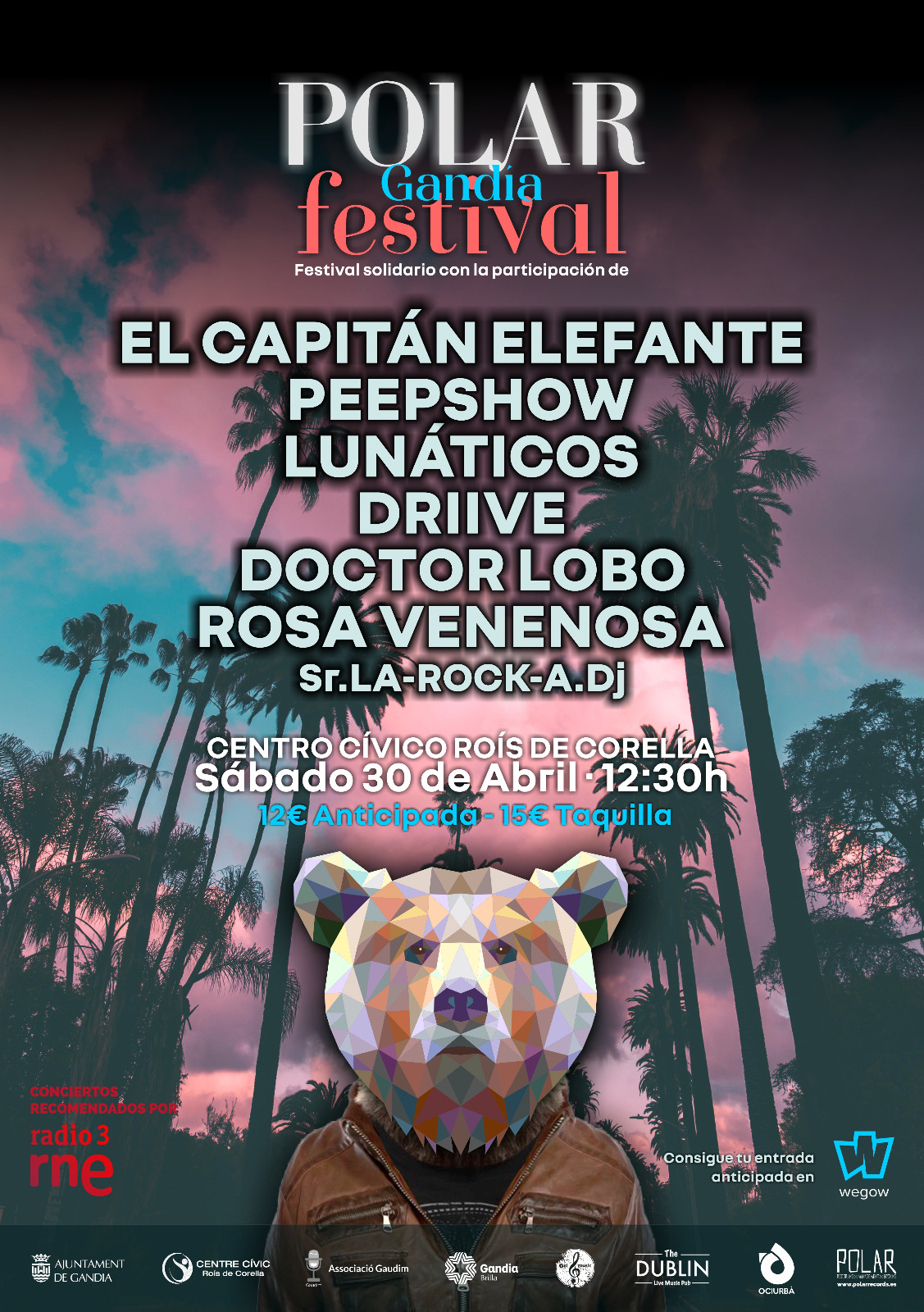 Fotografía promocional de Polar Gandia Festival