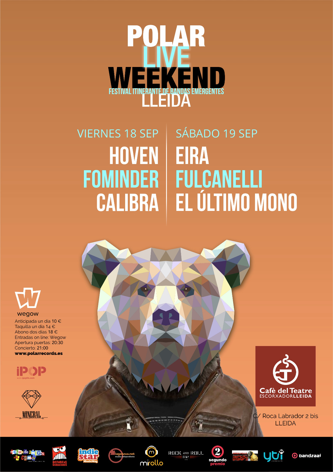 Fotografía promocional de POLAR LIVE WEEKEND LLEIDA