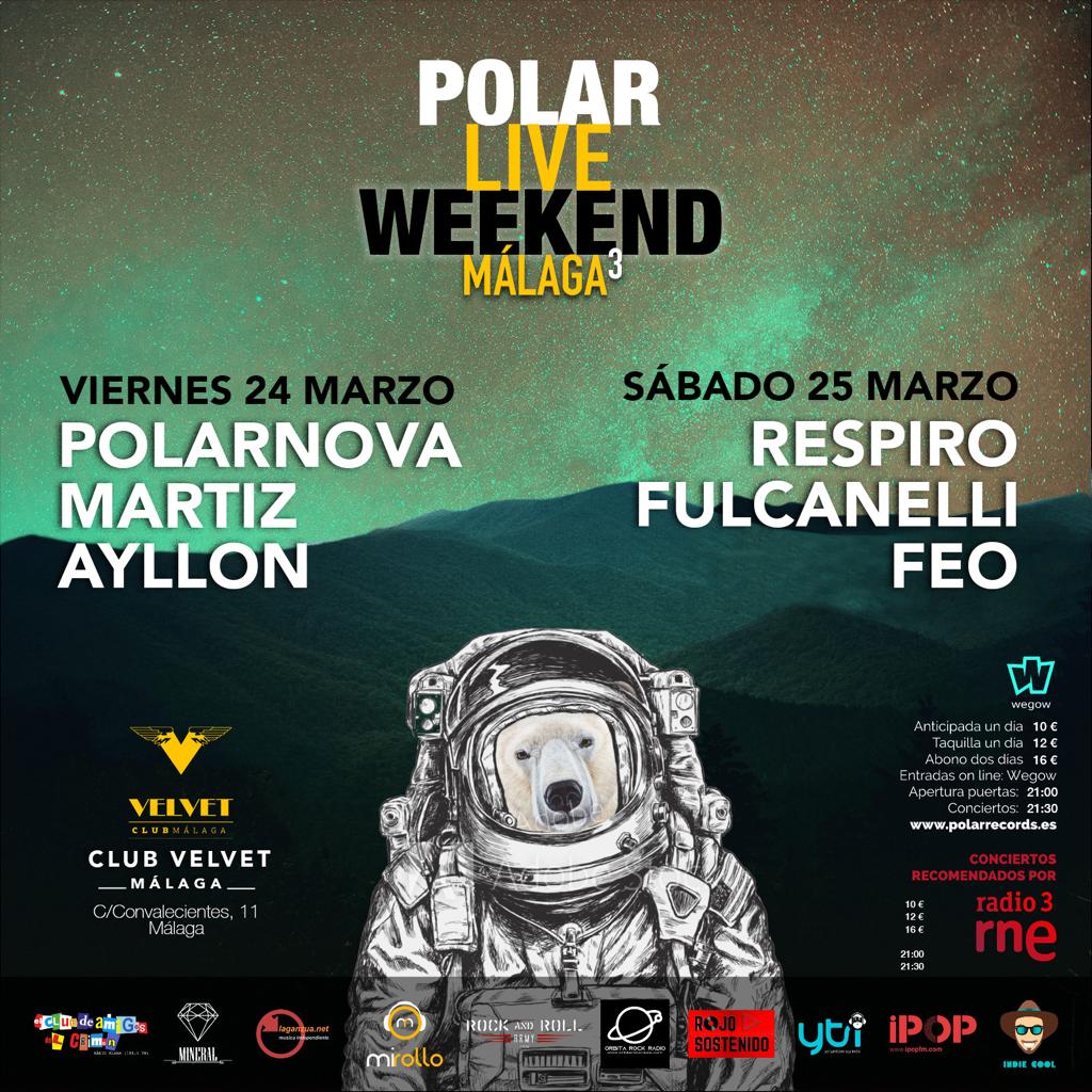 Fotografía promocional de POLAR LIVE WEEKEND MÁLAGA 3
