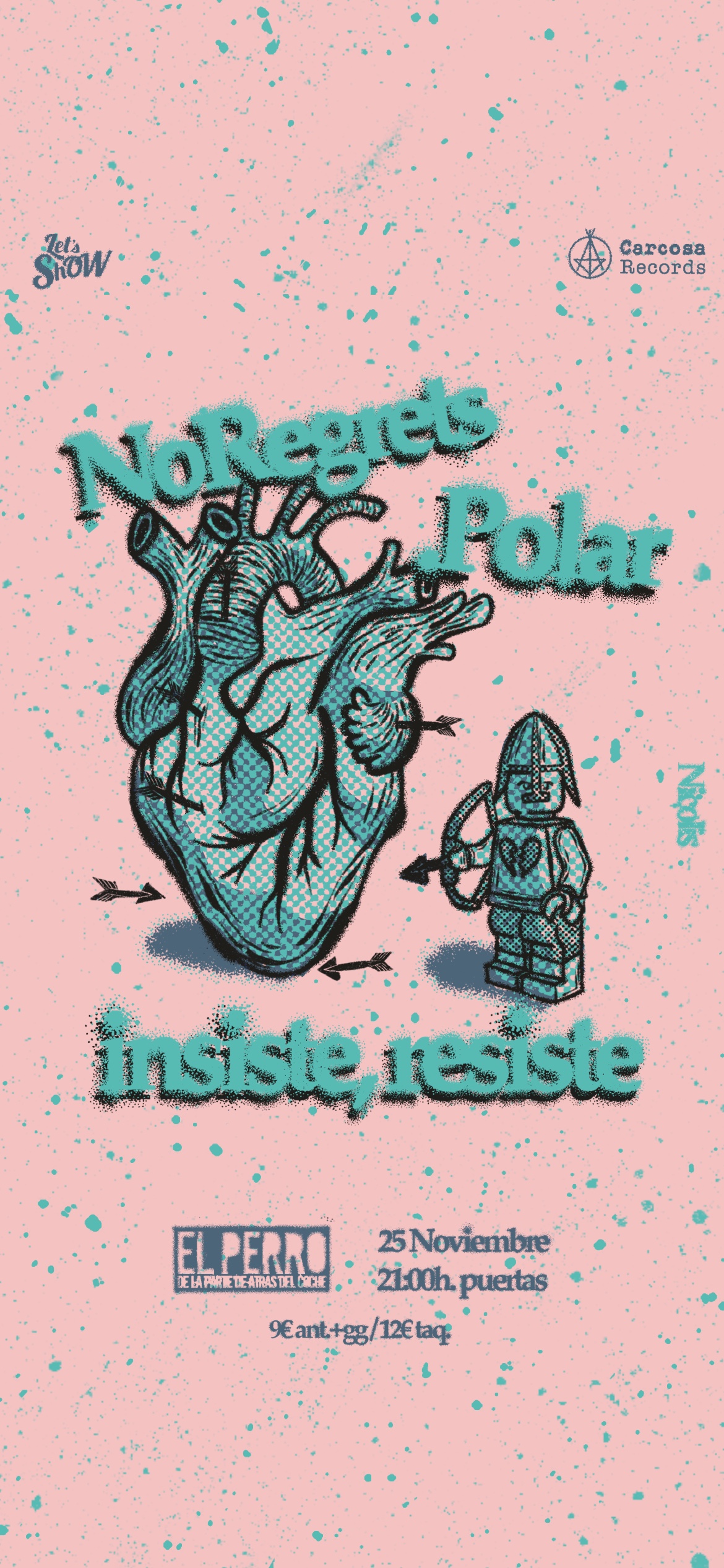 Fotografía promocional de POLAR + NO REGRETS en Madrid