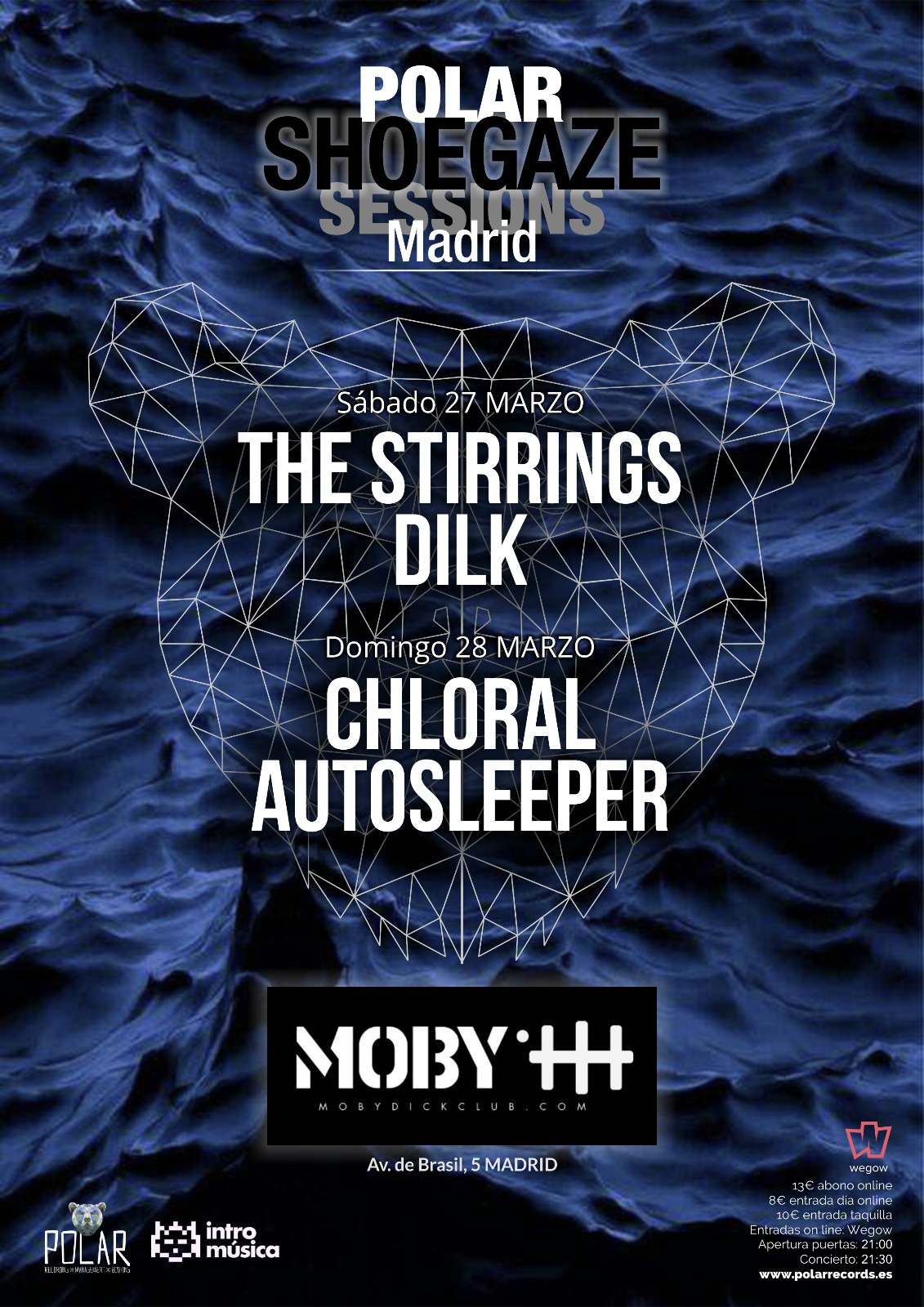 Fotografía promocional de POLAR SHOEGAZE SESSIONS MADRID