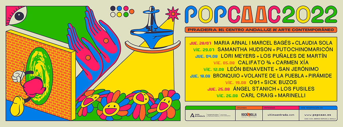 Promotional photograph of Pop CAAC 2022.