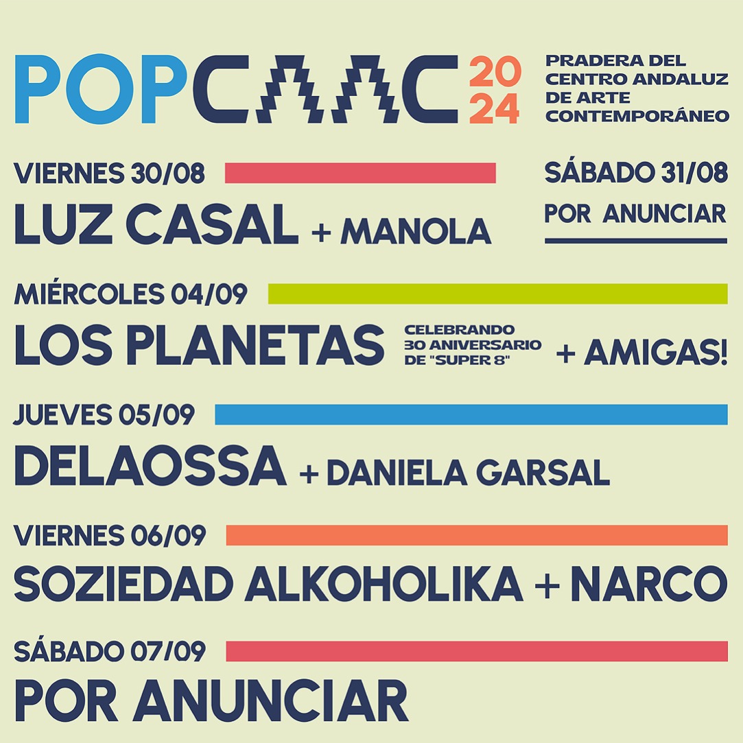 Fotografía promocional de Pop CAAC 2024