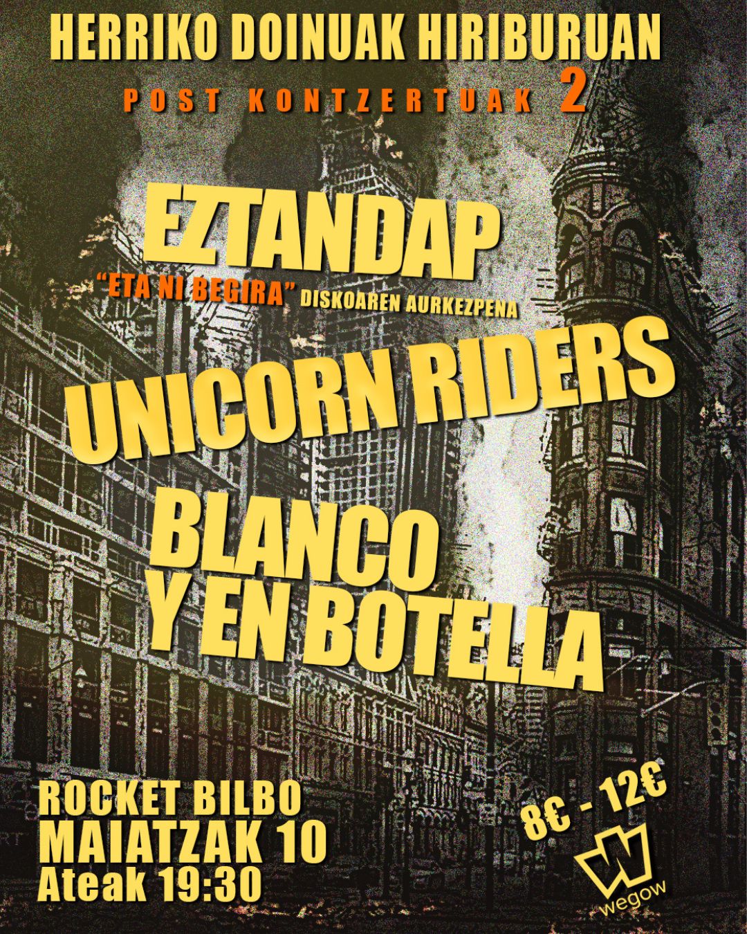 Fotografía promocional de POST KONTZERTUAK 2