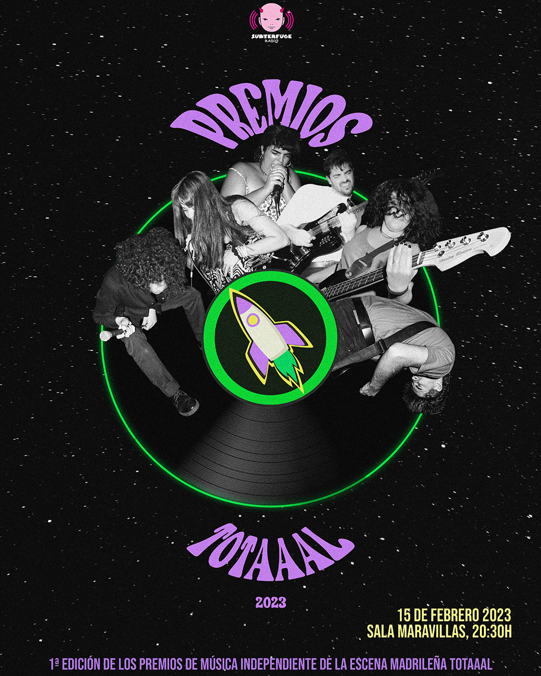 Fotografía promocional de Premios Totaaal