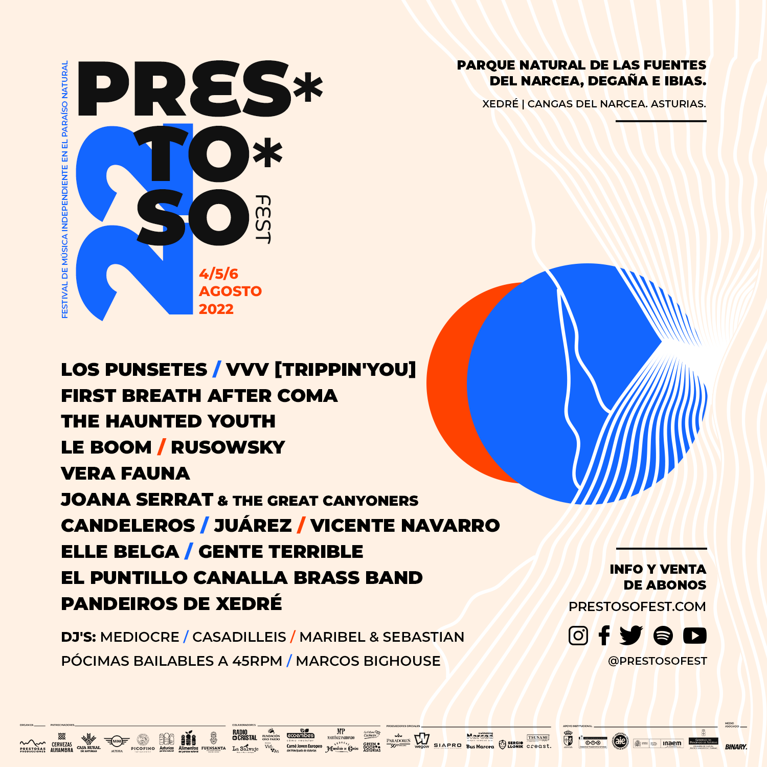 Fotografía promocional de Prestoso Fest 2022