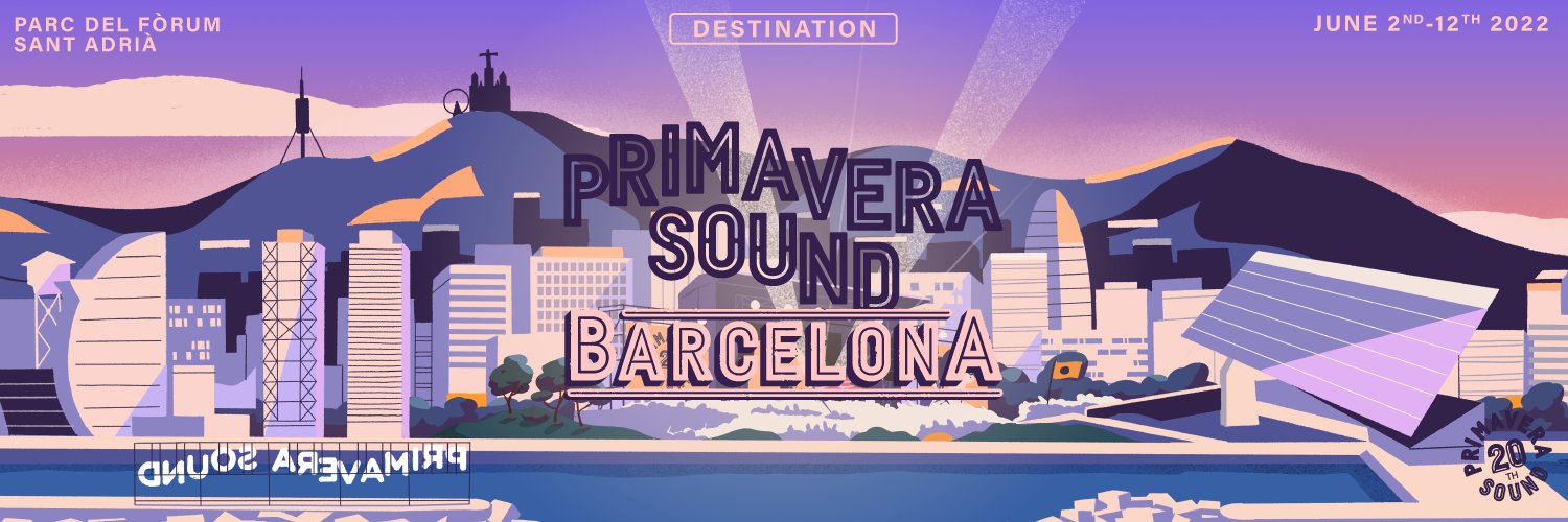 Fotografía promocional de Primavera Sound Barcelona 2022