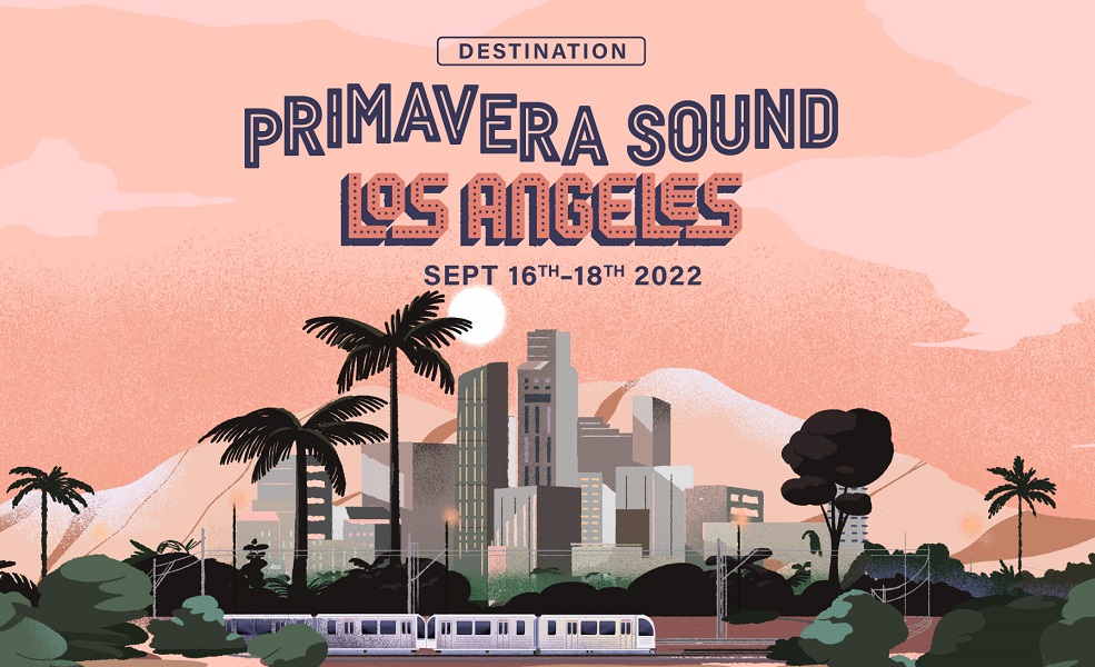 Promotional photograph of Primavera Sound Los Angeles 2022.