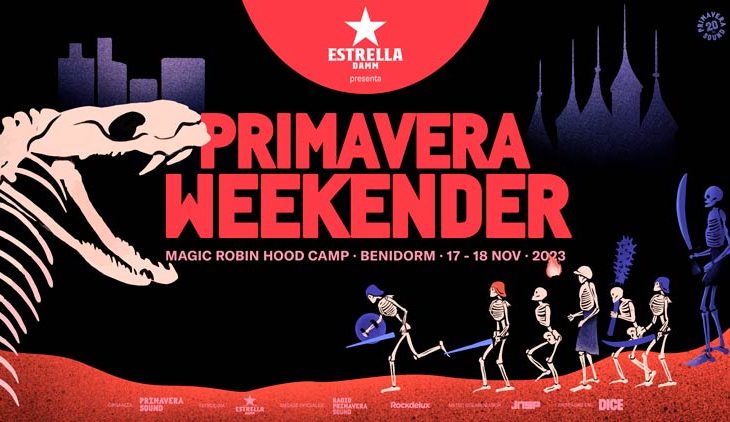 Promotional photograph of Primavera Weekender 2023.