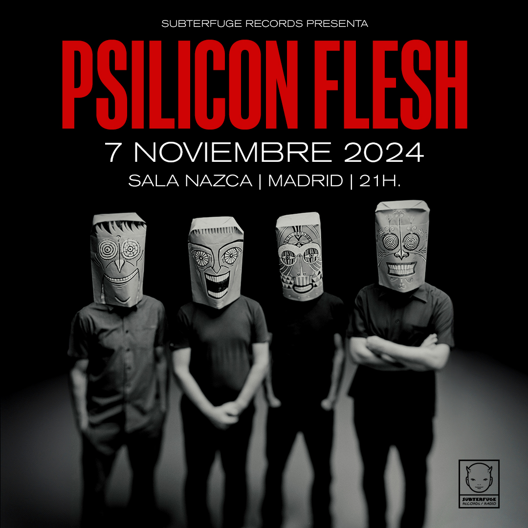 Fotografía promocional de Psilicon Flesh en Madrid