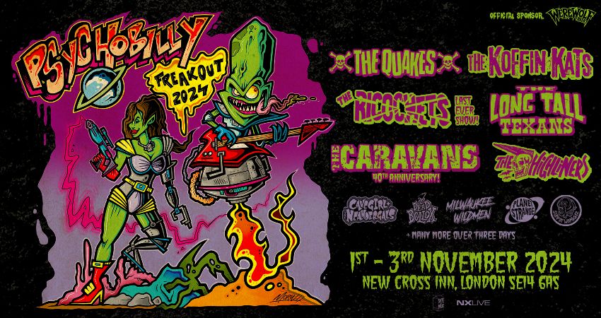 Fotografía promocional de Psychobilly Freakout Festival 2024
