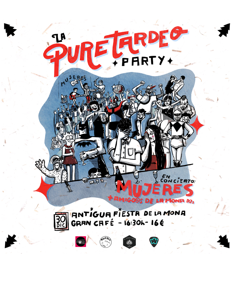 Fotografía promocional de PURETARDEO MUJERES EN CONCIERTO