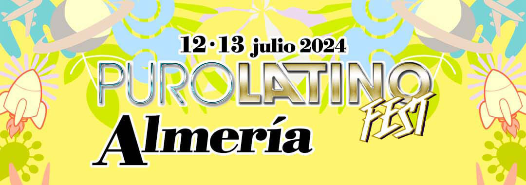 Fotografía promocional de Puro Latino Fest Almería 2024