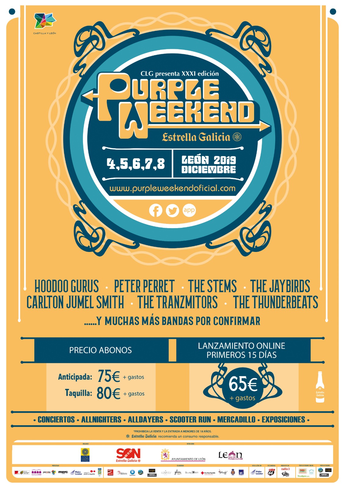 Fotografía promocional de Purple Weekend 2019