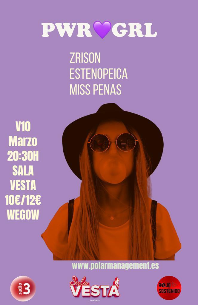 Fotografía promocional de PWR 💜 GRL 2023