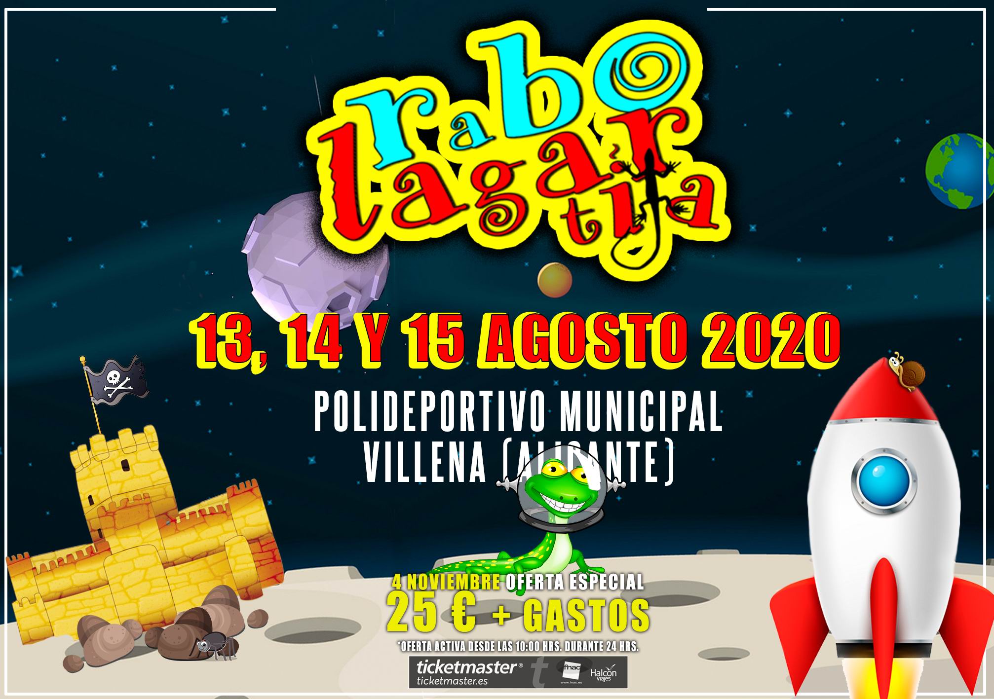 Fotografía promocional de Rabolagartija 2020