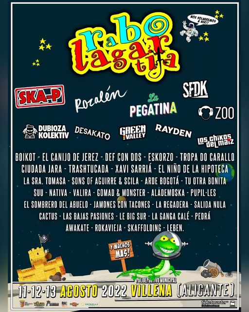 Fotografía promocional de Rabolagartija 2022