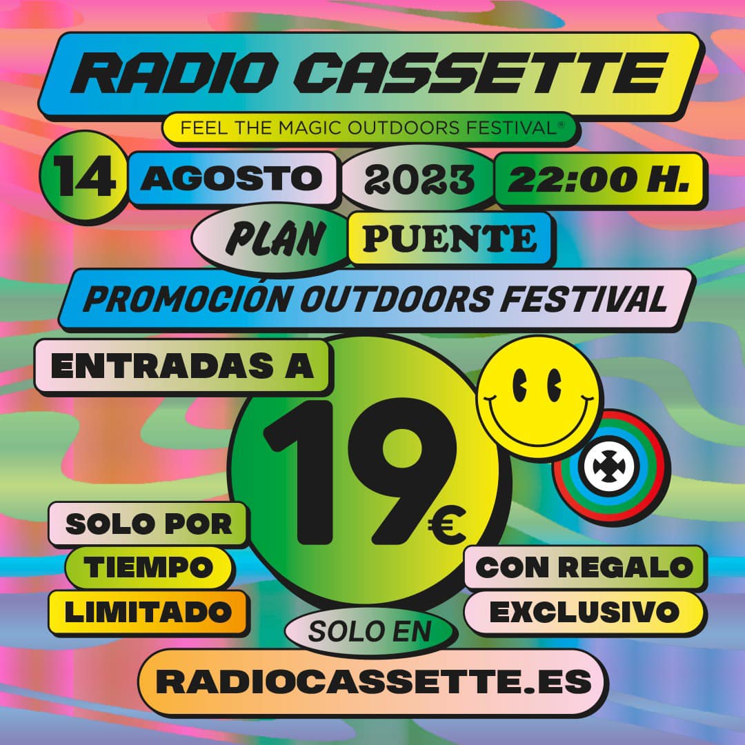 Promotional photograph of Radio Cassette Festival.