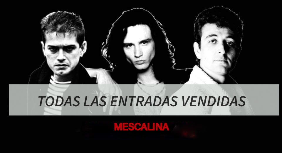 Fotografía promocional de Radio Futura, El Último De La Fila y Héroes Del Silencio por MESCALINA en Barcelona