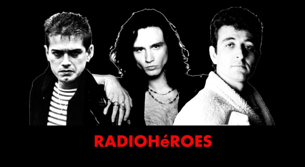 Fotografía promocional de Radio Futura, El Último De La Fila y Héroes Del Silencio por RADIOHéROES en Valladolid
