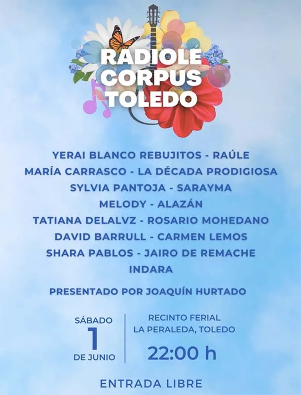 Promotional photograph of Radiolé Corpus Toledo.