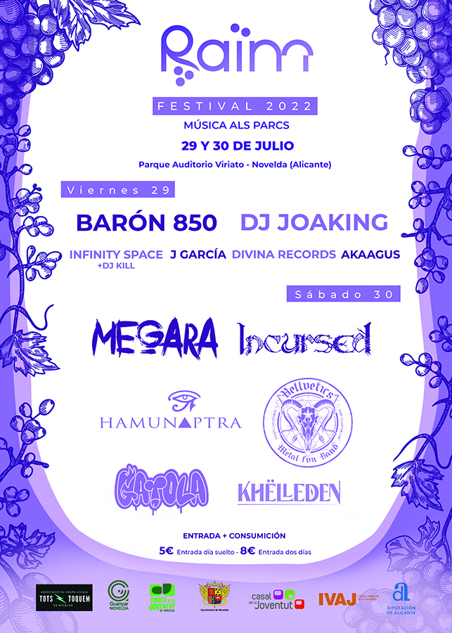 Promotional photograph of Raïm Festival.