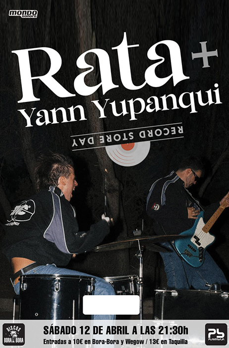 Fotografía promocional de RATA + YANN YUPANQUI