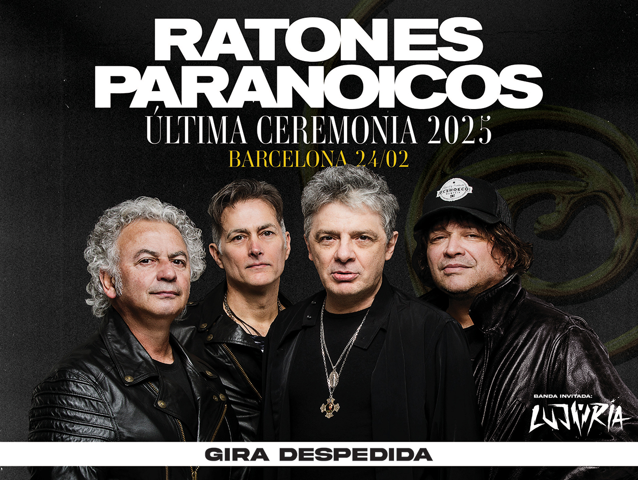 Fotografía promocional de Ratones Paranoicos en Barcelona