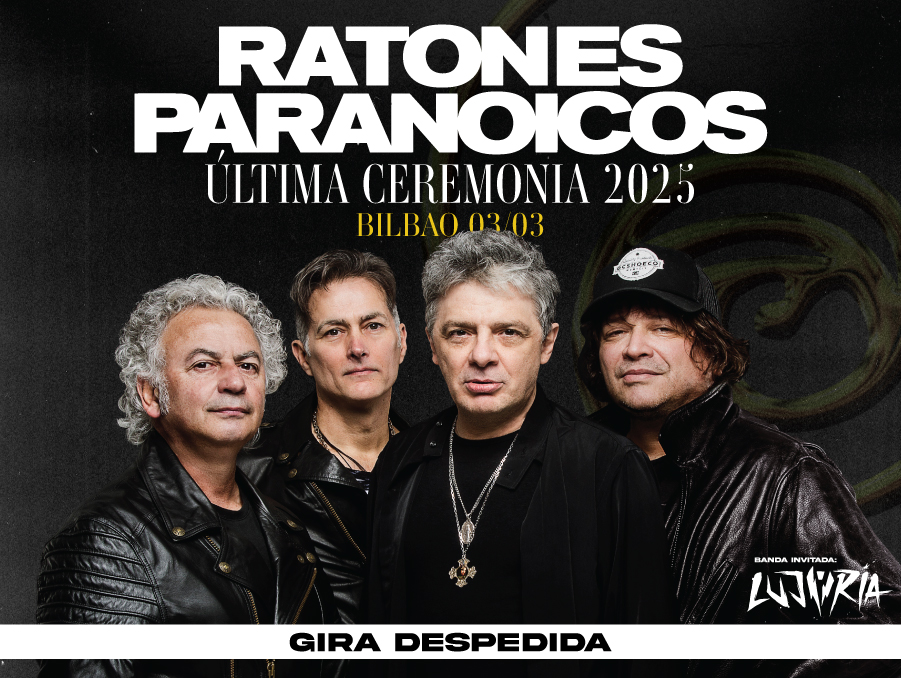 Fotografía promocional de Ratones Paranoicos en Bilbao