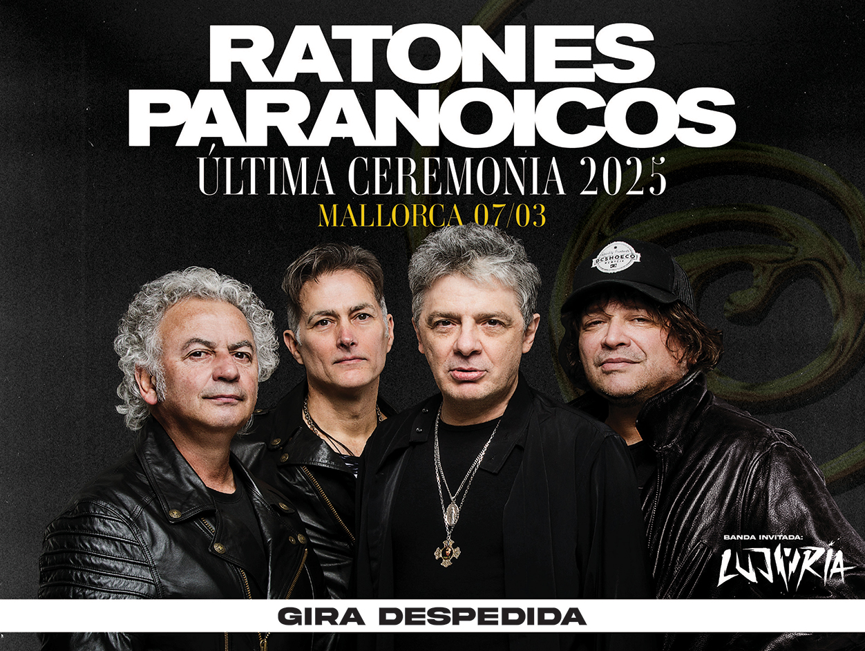 Fotografía promocional de Ratones Paranoicos en Mallorca