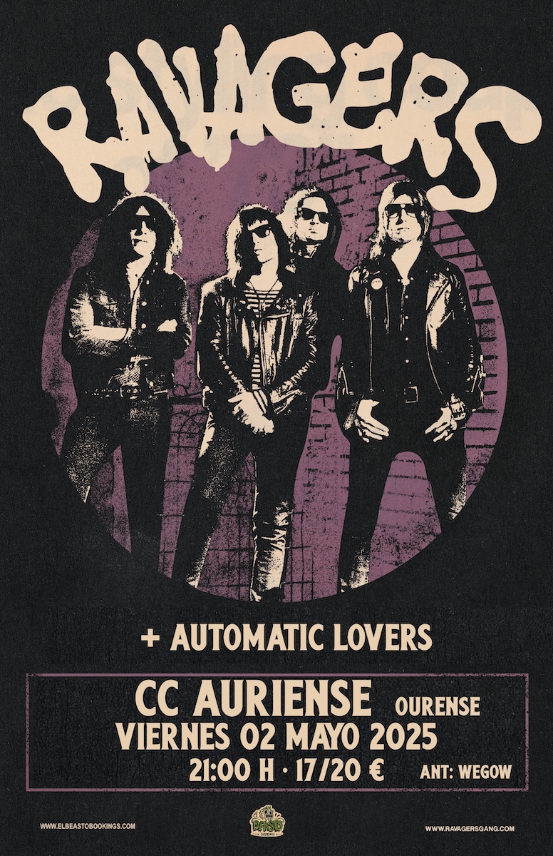 Fotografía promocional de Ravagers + Automatic Lovers en Ourense