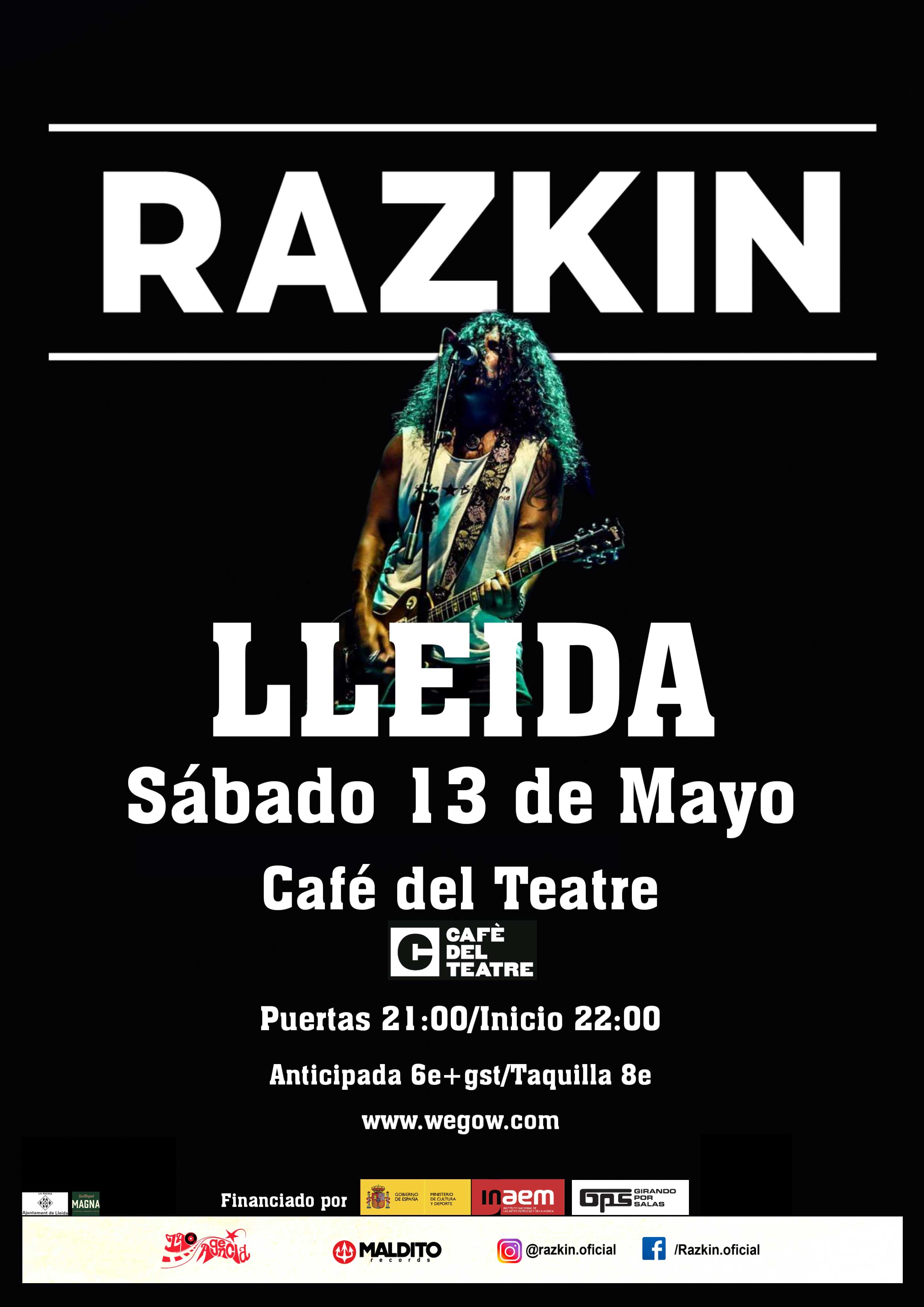 Fotografía promocional de GPS13: RAZKIN EN LLEIDA