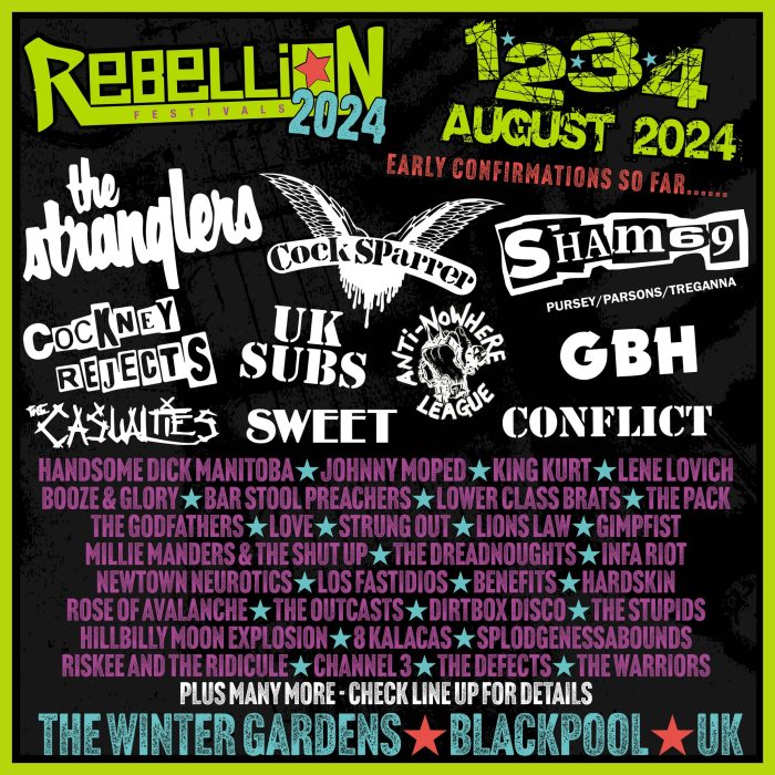 Fotografía promocional de Rebellion Festival 2024