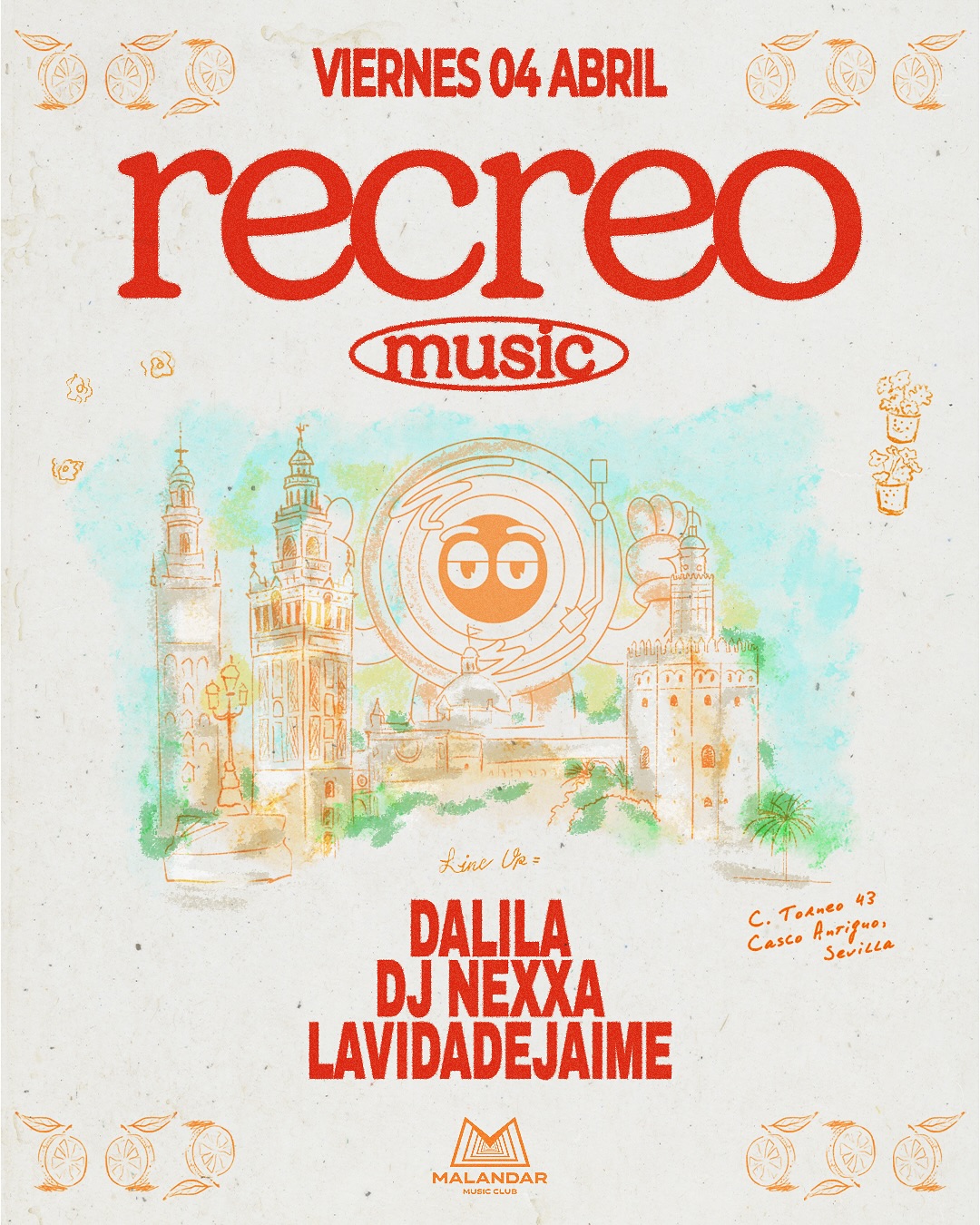 Fotografía promocional de Recreo Club | Malandar