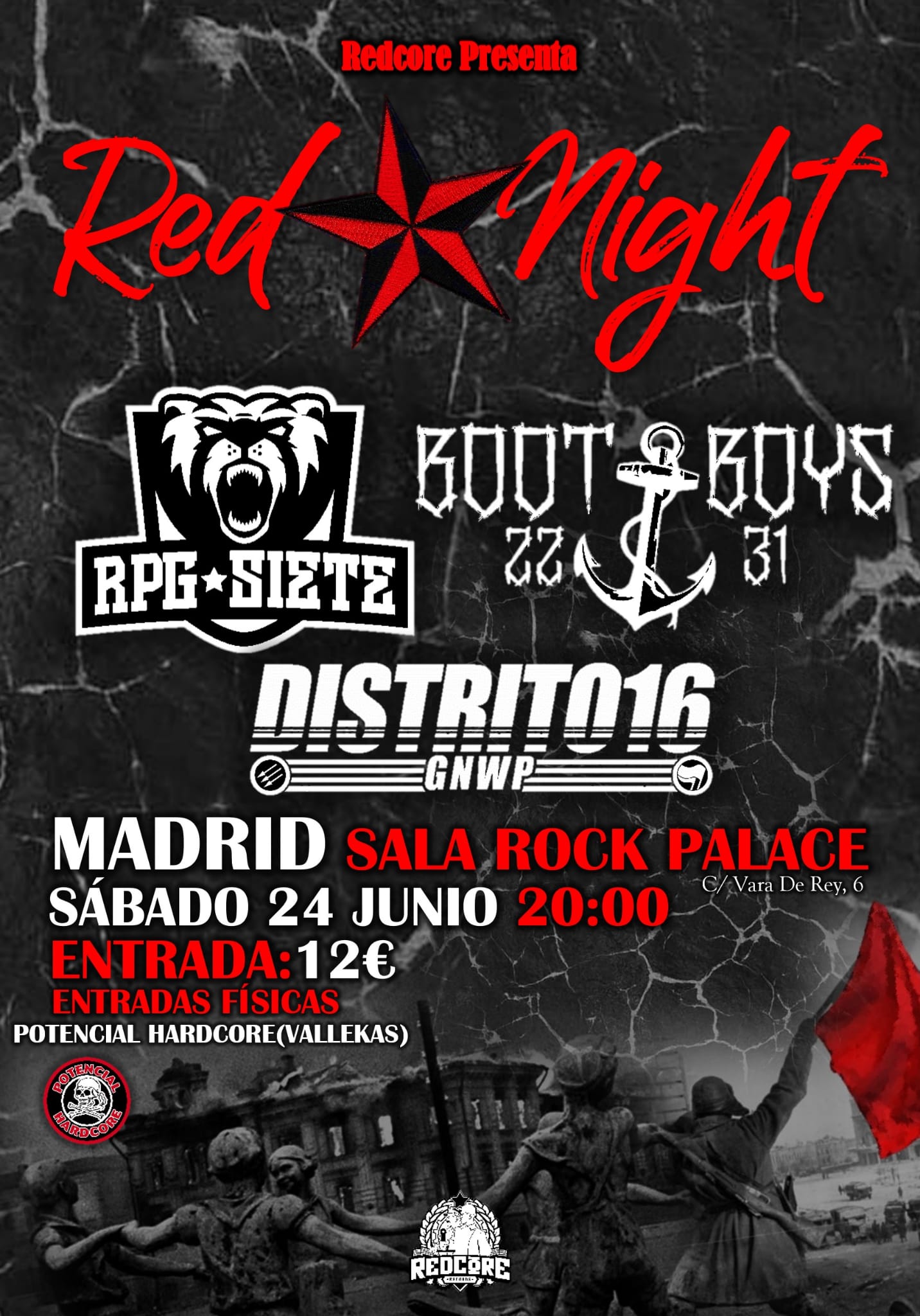 Fotografía promocional de RED NIGHT MADRID