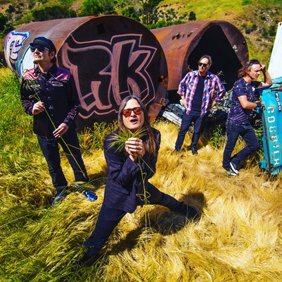 Fotografía promocional de Redd Kross en Madrid 2º fecha