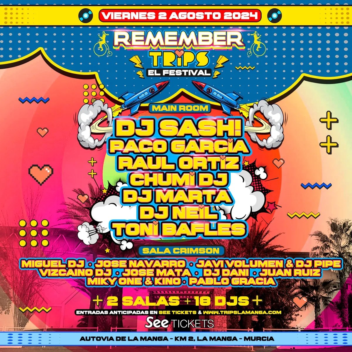 Fotografía promocional de Remember Trips 2024