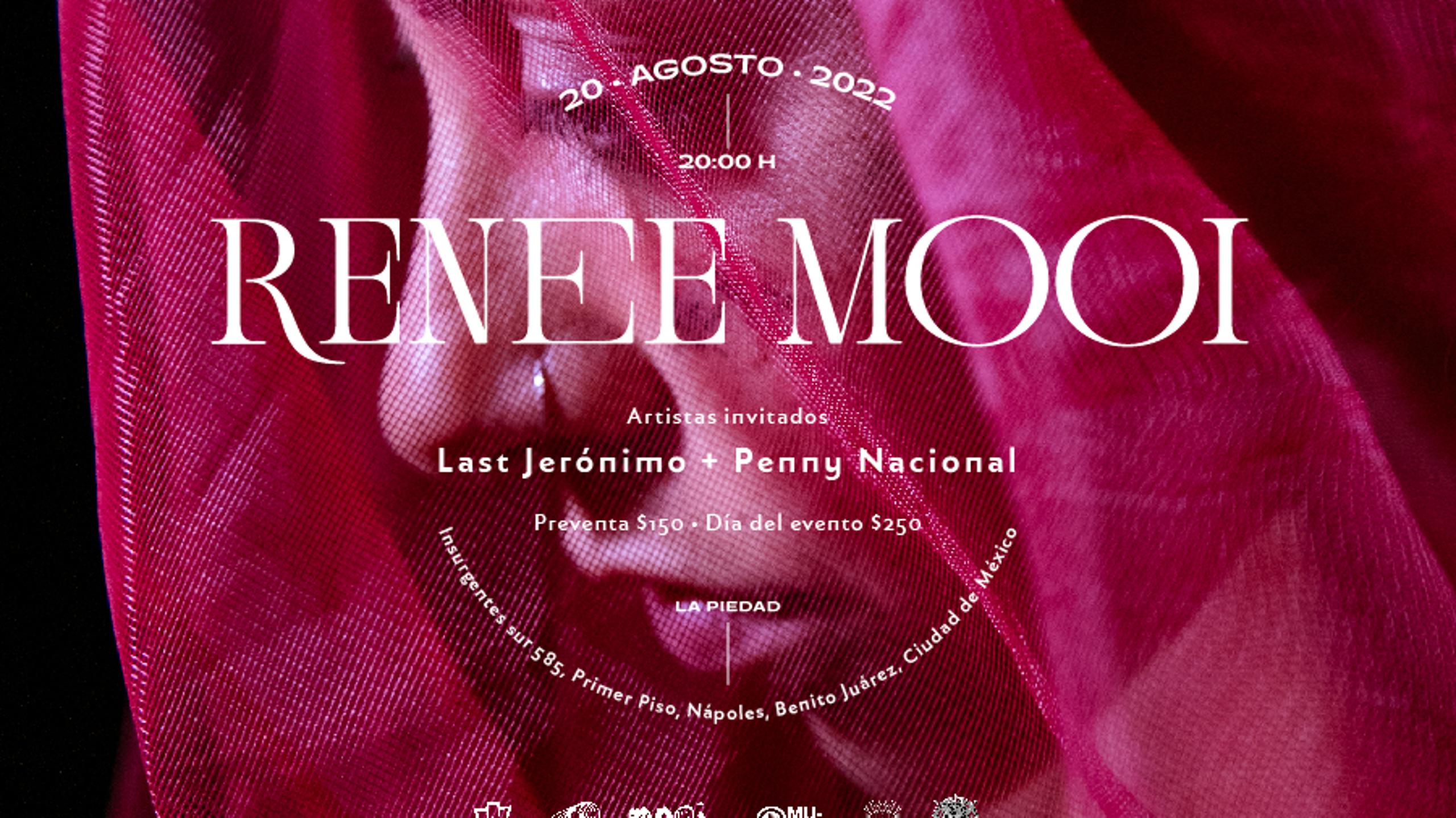 Renee Mooi Concert Tickets For La Piedad Live Music Mexico City